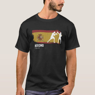 Boxing Spain Combat Sports Fighter Boxing T-Shirt