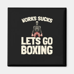 Boxing Sparring - Gloves Fighter Boxer  Magnet