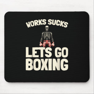 Boxing Sparring - Gloves Fighter Boxer Mouse Pad