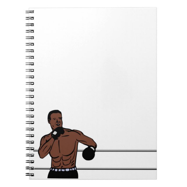 Boxing Spiral Notebook (Front)