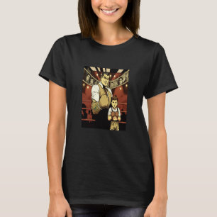 Boxing Sports Enthusiasts Vintage Pop Boxer  1 T-Shirt