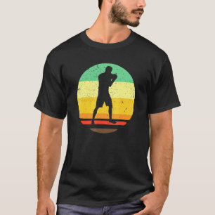 Boxing Sports Or Mma Fighter Boxer Retro Vintage A T-Shirt