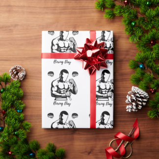 boxing T-Shirt Wrapping Paper