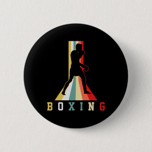 Boxing Tee 2 Inch Round Button