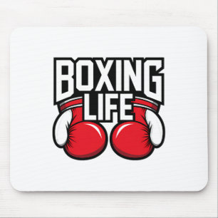 Boxing Training Resilence For Athletic Boxer Life Mouse Pad