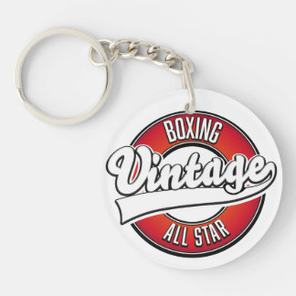 Boxing Vintage All star logo Keychain