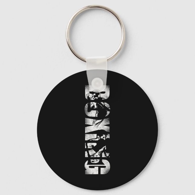 Boxing Vintage Boxing 1  Keychain (Front)