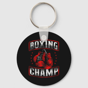 Boxing Vintage Boxing Champ Keychain