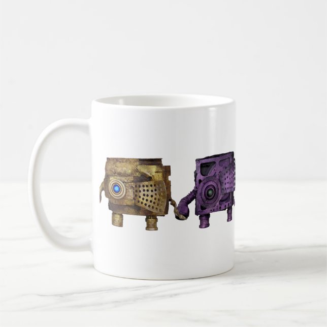 Boxyphants on Parade Coffee Mug (Left)