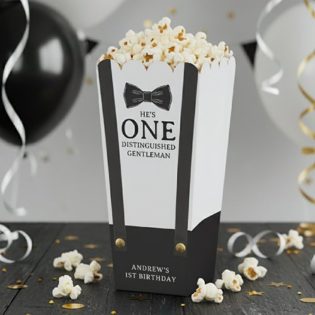 Boy 1st Birthday One Distinguished Gentleman Favor Box (Boy 1st Birthday One Distinguished Gentleman Favor Boxes
)