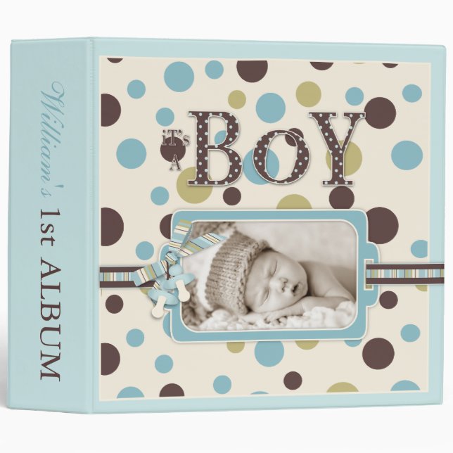 Boy 2 Album Binder (Front/Spine)