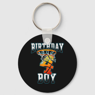 Boy 4 Years Old Birthday Gifts Bysketbyll Person Keychain