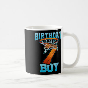 Boy 7 Years Old Gifts 8th Birthday Bysketbyll Pers Coffee Mug