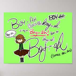 BOY-AH POSTER