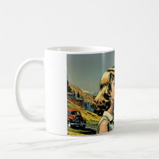 boy and a girl making love, For comic book lovers  Coffee Mug