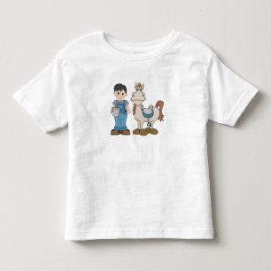 Boy and Pony Toddler T-shirt