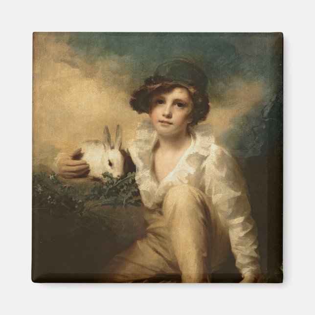 Boy and Rabbit, c.1814 Magnet (Front)