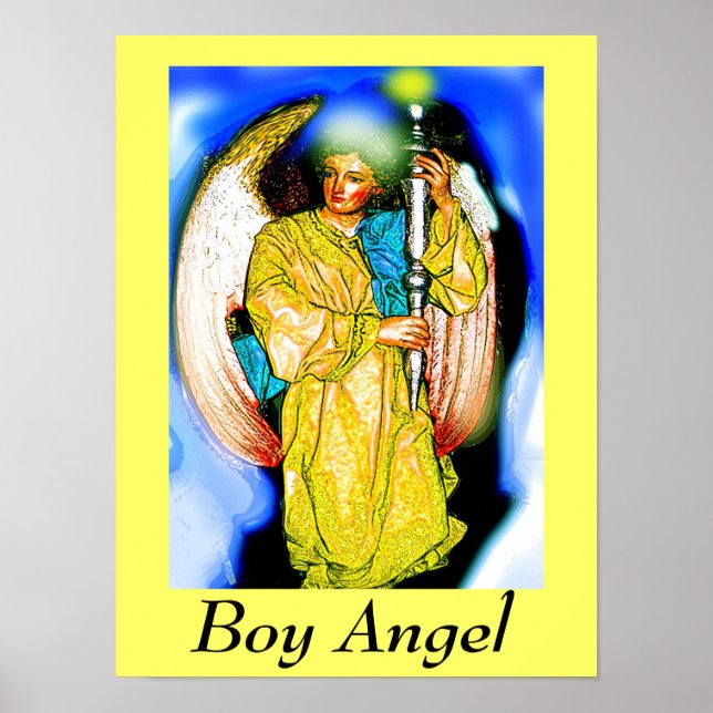 Boy angel poster (Front)