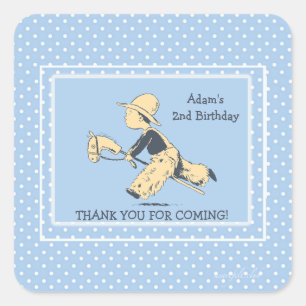 Boy At Play Stickers