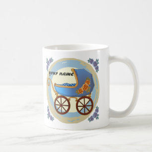 Boy Baby Buggy Coffee Mug