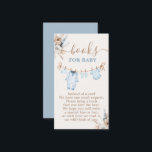 Boy Baby Clothes Baby Shower Books for Baby Enclosure Card<br><div class="desc">Boy Baby Clothes Baby Shower Books for Baby Enclosure Card,  bring a book instead of a card baby boy clothes theme</div>