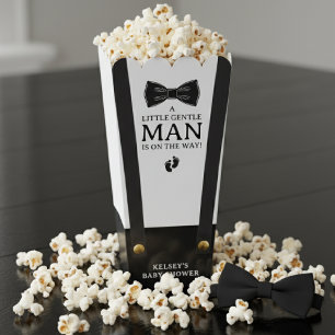 Boy Baby Shower A Little Gentleman Suspenders Favor Box