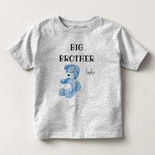 Boy Baby Shower Attire Cute Big Brother 2T - 5-6T Toddler T-shirt