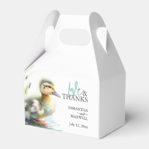Boy Baby Shower Favour Boxes Mallard Ducks