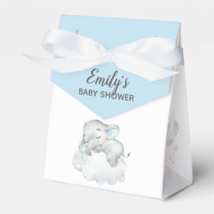Boy Baby Shower Favours (Sleeping Elephant) Dreamy Favor Box