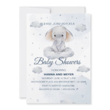 Boy   Baby Shower Invitation
