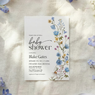 Boy Baby Shower Invitation 