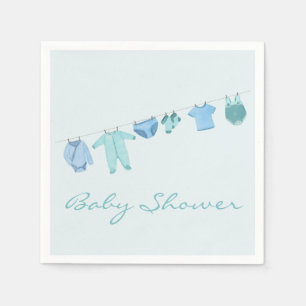 Boy Baby Shower Napkin