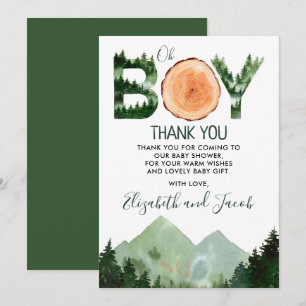  Boy Baby Shower Thank You