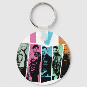 boy band five  keychain