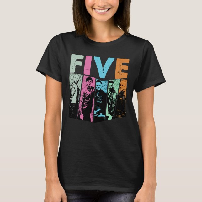 boy band five  T-Shirt (Front)