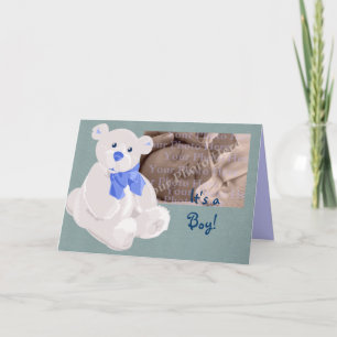 Boy Birth Announcement