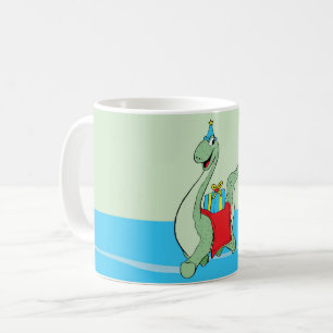 Boy, Birthday Dinosaur Coffee Mug