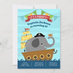 Boy Birthday Invitations