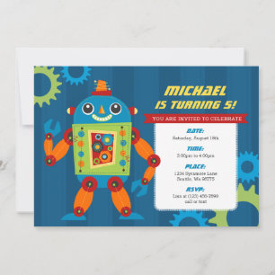 Boy Birthday Invitations