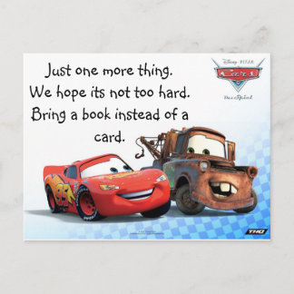 boy birthday invite postcard