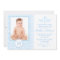 Boy Blue Baptism Invitations