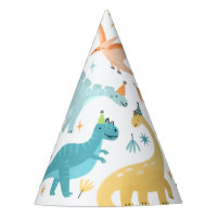 Boy Blue Dinosaur Birthday Party 