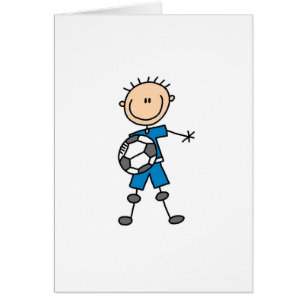 Boy Blue Uniform Soccer