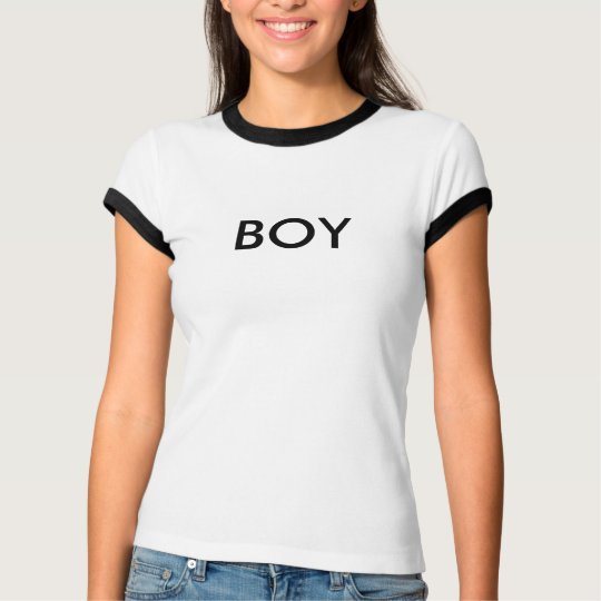 Boy Bye Bella+Canvas Ringer T-Shirt