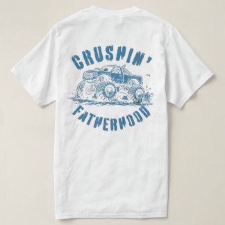 Boy Dad chequered T-shirt