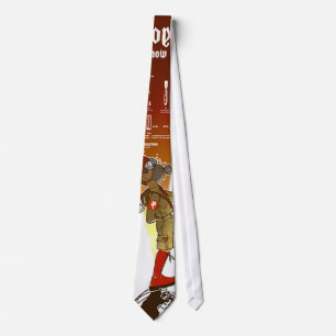 Boy Destroy Progress Tie