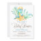 Boy Dinosaur Baby Shower Invitation
