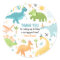 Boy Dinosaur Birthday Party Favour