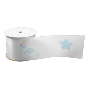 Boy Dinosaur Sleeping     Satin Ribbon