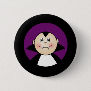Boy Dracula 2 Inch Round Button